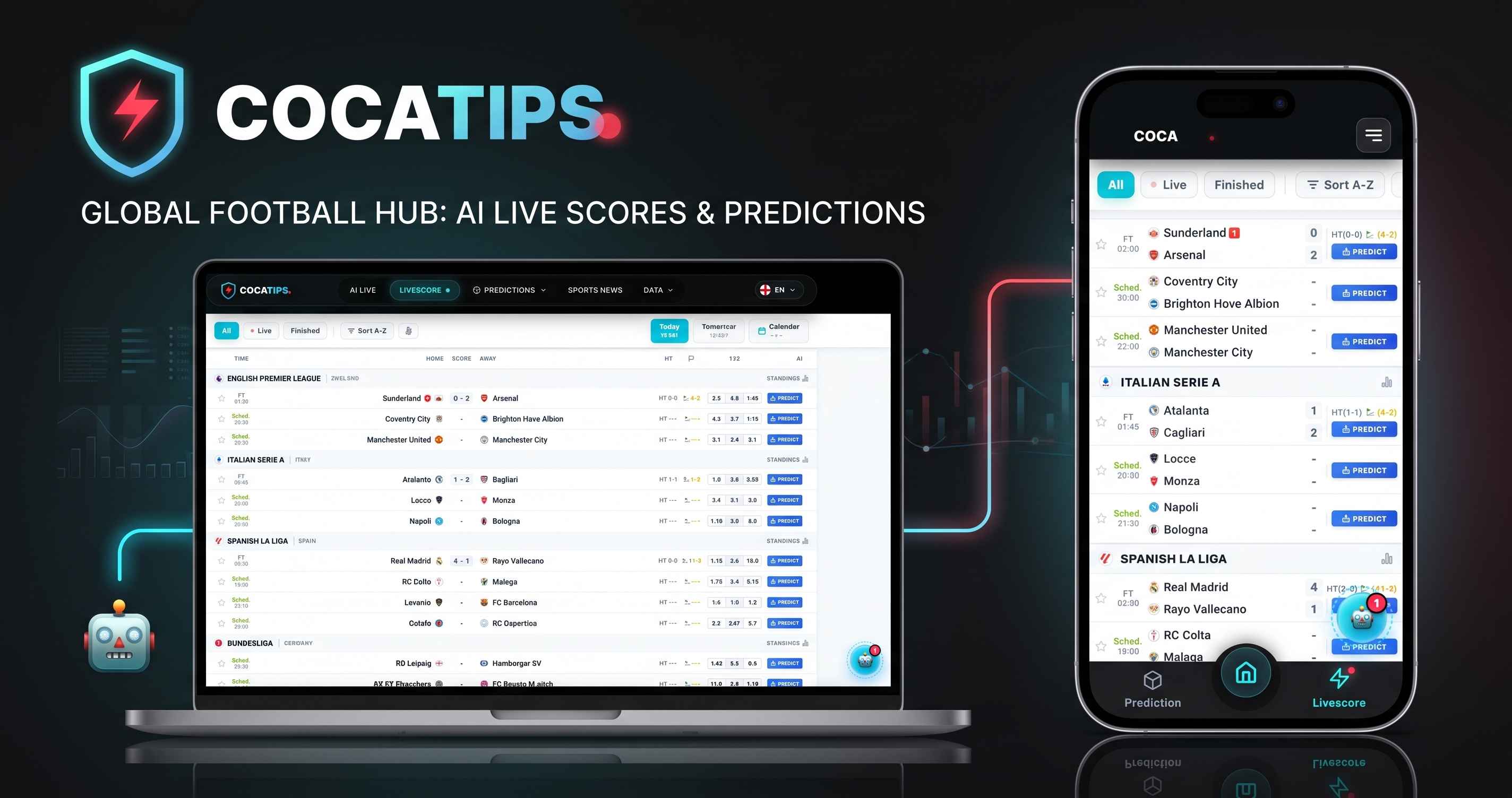 Resultados y estadísticas de fútbol en vivo