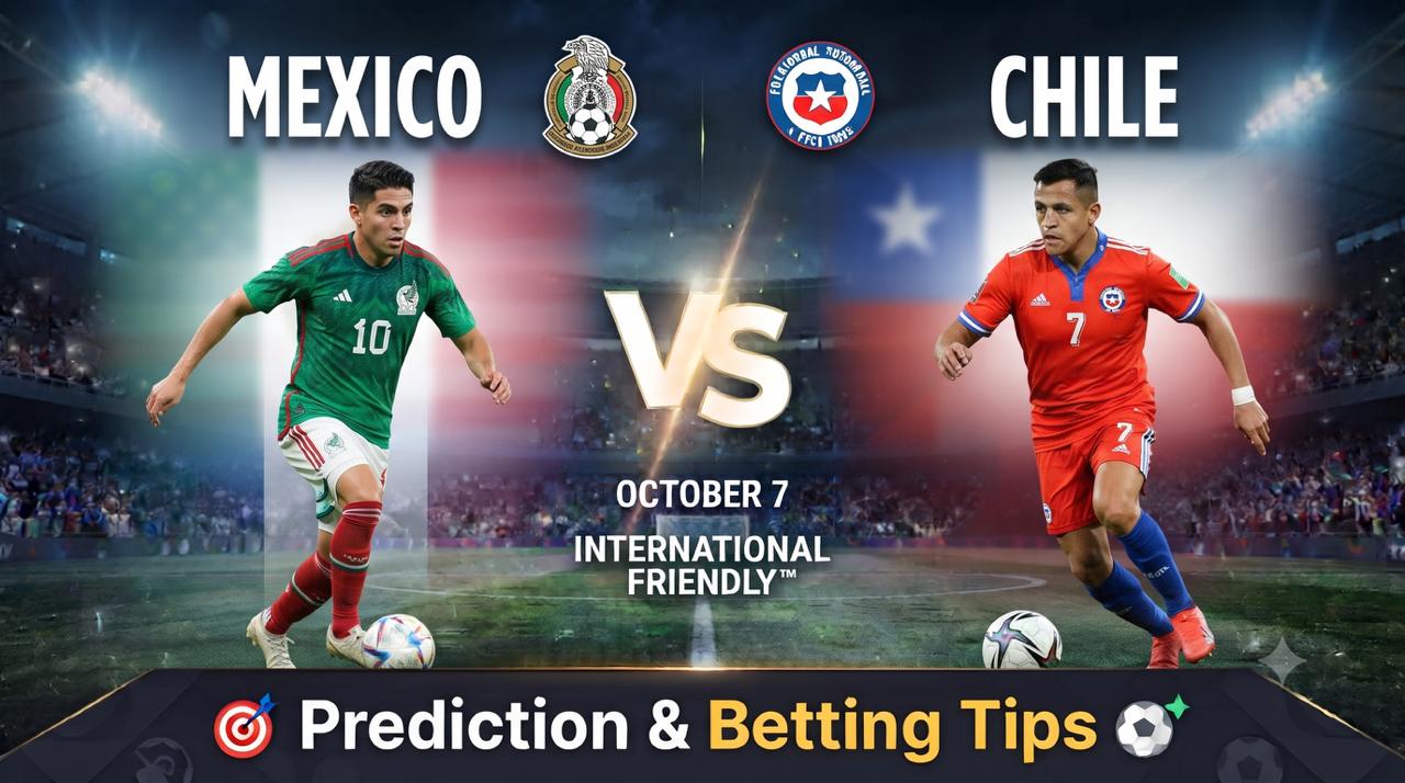 Mexico vs Chile Prediction & Betting Tips (Oct 7) – International Friendly